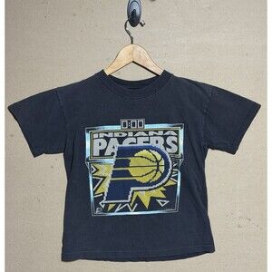 Vintage Indiana Pacers Pure Magic NBA Kids T Shirt Made In USA 90s L